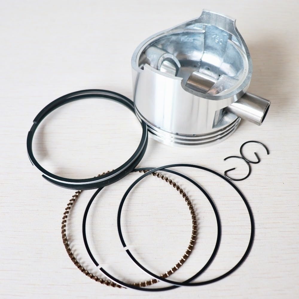 for 90MM Piston Rings PIN Clips KIT for 190 Gasoline Engine Replacement Parts Compatible with