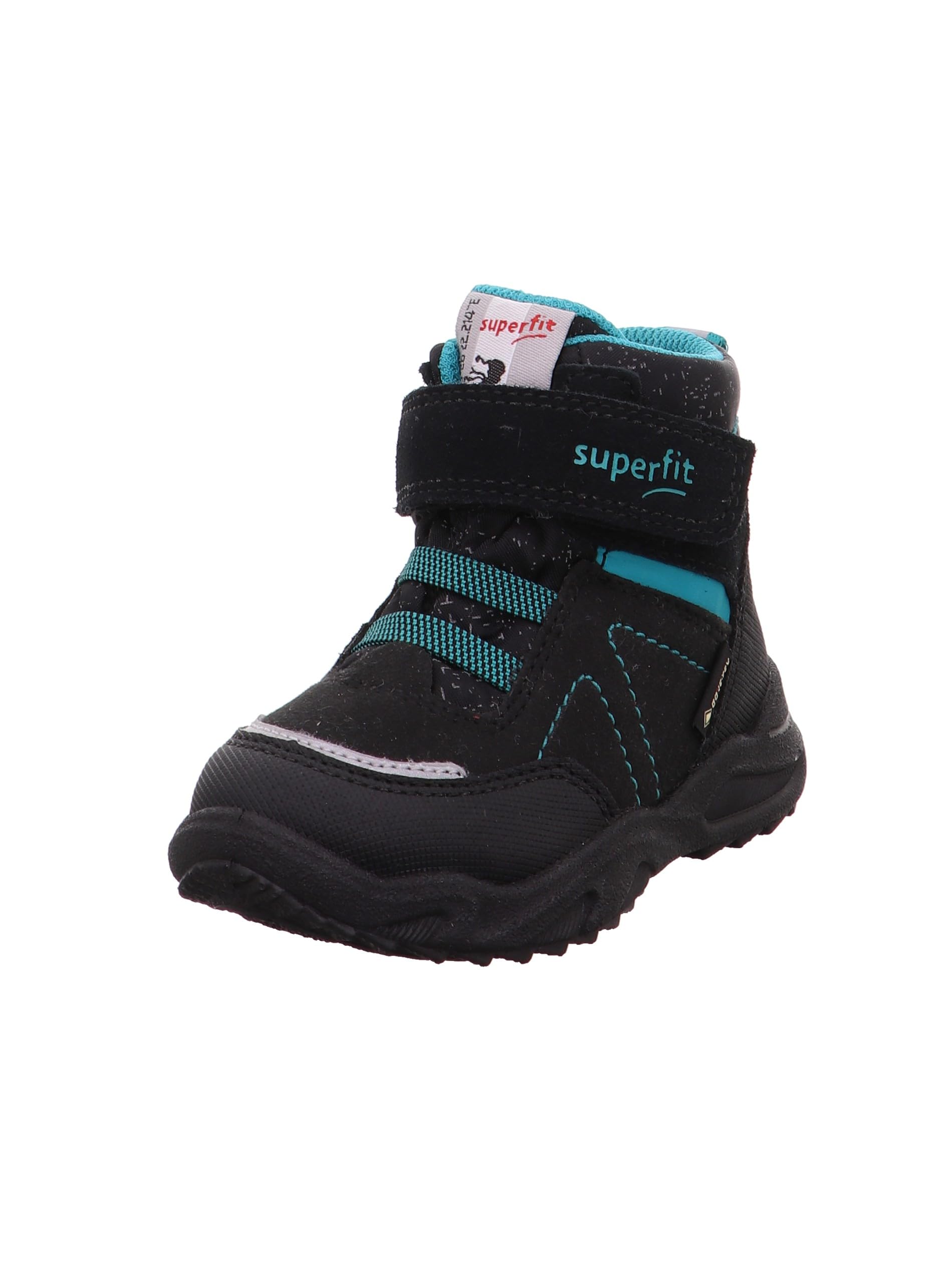 Superfit GLACIER, Snow boot, SCHWARZ/GRÜN 0010,