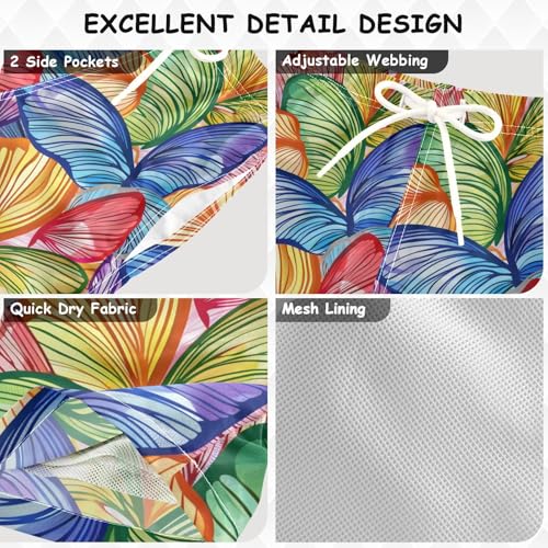 Rainbow Butterflies Boys Swim Trunks Toddler Shorts Swimwear Boardshorts3