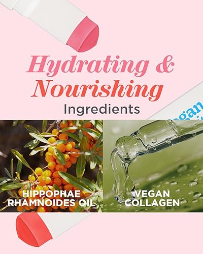 Miniatura 6 de TOUCH IN SOL Vegan Again Radiance Blush Stick #Berry, barra de maquillaje hidratante multiusos con colágeno vegano, para mejillas, labios, ojos,