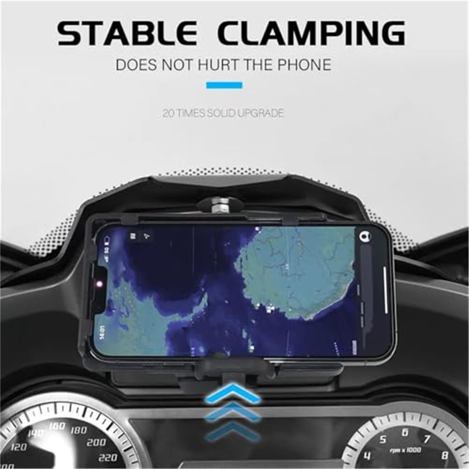 Supporto for telefono staccabile, per BMW, R1200RT R1250RT R