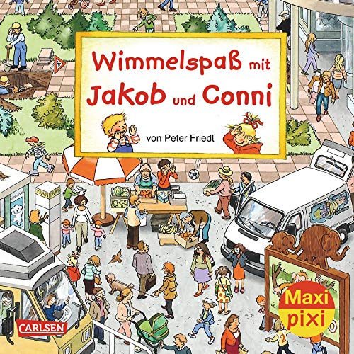 Maxi Pixi 171: Wimmelspaß mit Jakob und Conni