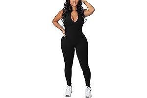 Women's Ribbed Sexy Bodycon Jumpsuit: Elevate Your Evening Attire