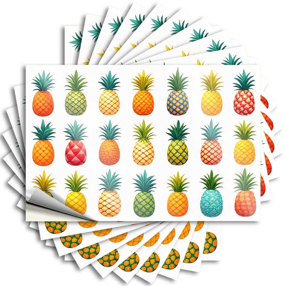 Quote Small Room Decor | Cats Cover Colorful Pineapple Pattern Design for Humor(6X9CM)
