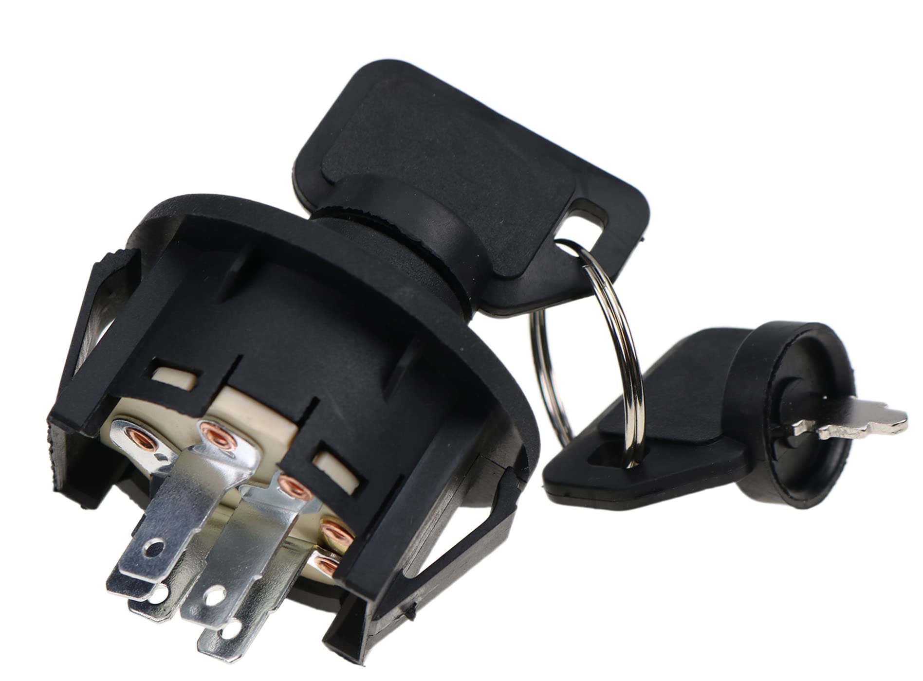 DUDSN Ignition Starter Switch 5 Terminals 117-2221 137-4100 430-120 Compatible with Toro TimeCutter ZS SS Series Exmark Z Master Titan Zero-Turn Mowers