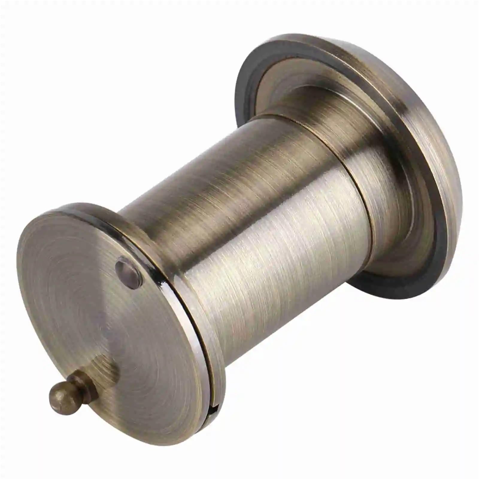 1pcs Door Viewer with Wide Angle Lens for Comprehensive Viewing, Ensure You Know Who is Outside Before Opening for Home Office(Bronze)