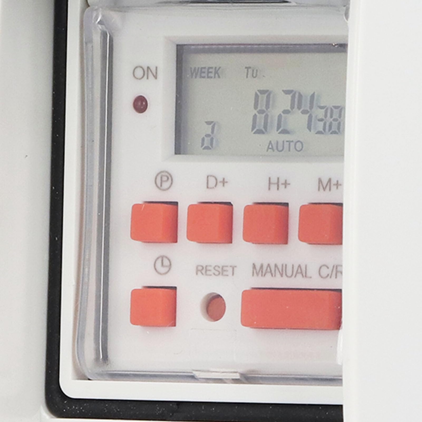 Temporizzatore digitale programmabile da 85 a 265 V CA 7 giorni, con scatola impermeabile, 28 on/off, carico fino a 30 A, per esterni