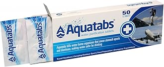 Emergency Water Purification – Aquatabs Travel Pack Box of 50 (x 20)