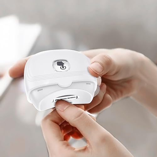 Miniatura 2 de Cortauñas eléctrico, recortador de uñas eléctrico automático para bebés, kit de uñas recargable de 2 velocidades para ancianos, juego de manicura