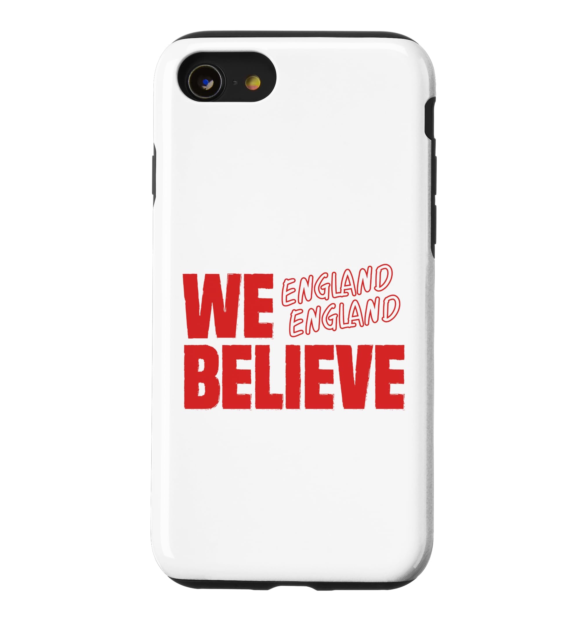 England We Believe World Cup Football Case for iPhone SE (2020) / 7 / 8