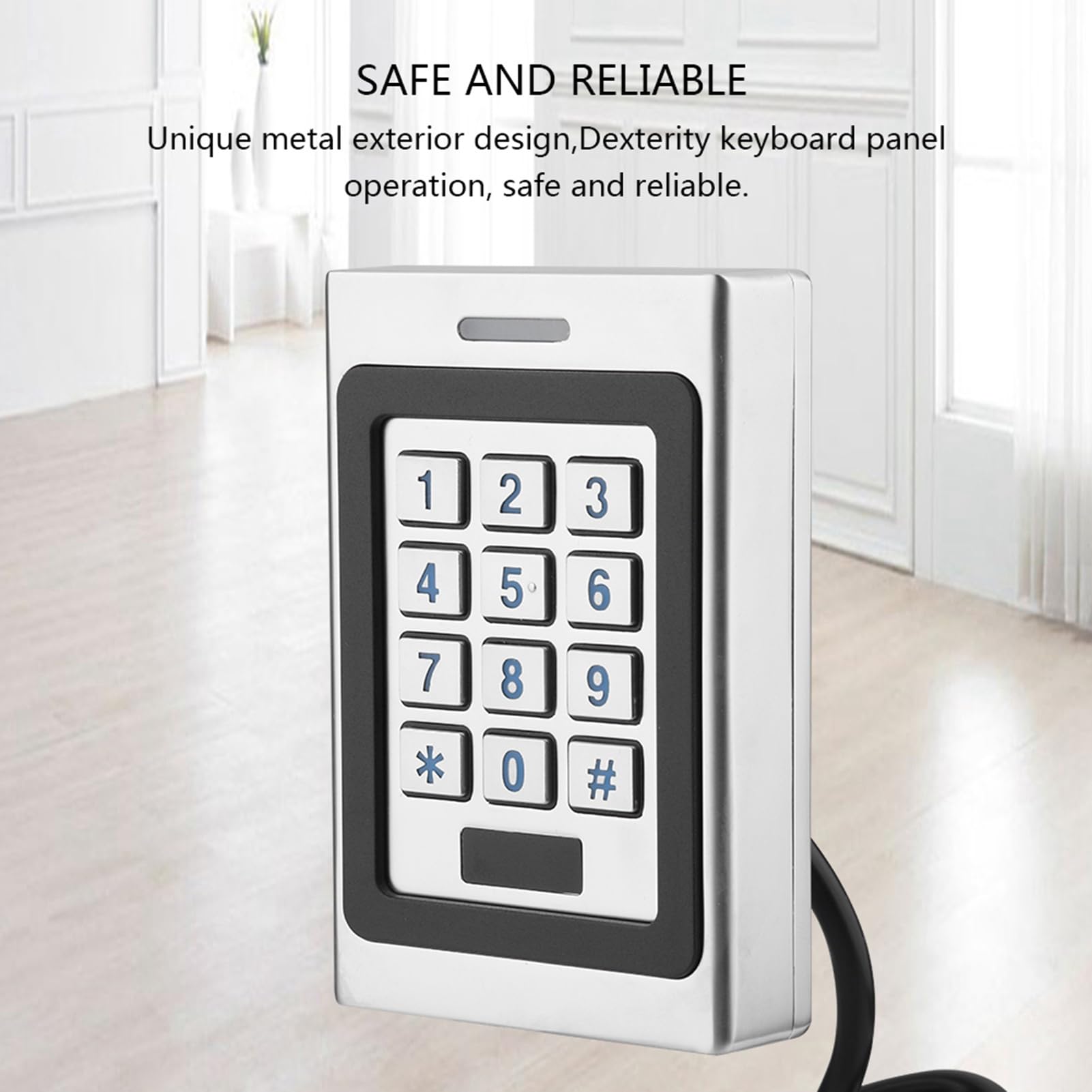 Fabater di Sicurezza con Tastiera per Controller di Accesso Alla Porta della Scheda Impermeabile IP67 3000 Utenti in Lega di Zinco
