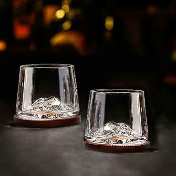 Amazon | seek elengance ウイスキー240 ml 2本入、木製トレイ Amazon | seek elengance ウイスキー240 ml 2本入、木製トレイ