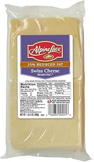 Land O Lakes Alpine Lace Readi-Pac Swiss Cheese Slice, 1.5 Pound -- 8 pe...
