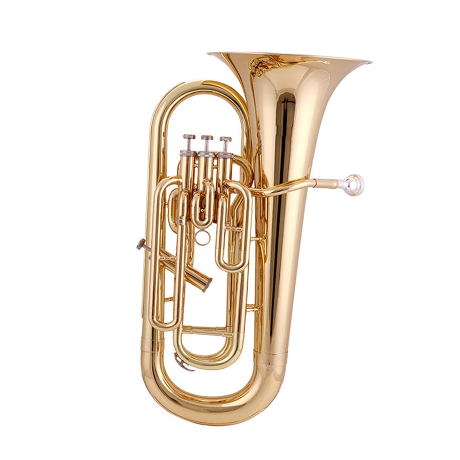 Eufonium Mosiądzu Euphonium Bb Tone Cztery Zawory Profesjonalne Wykonanie Początkujący Dorośli Mosiężne Instrumenty Muzyczne