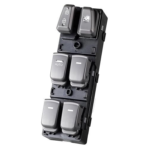 935703S000RAS Interruptor de ventana principal del lado del conductor delantero izquierdo para Hyundai Sonata 2011 2012 2013 2014 2015 Bloqueo de