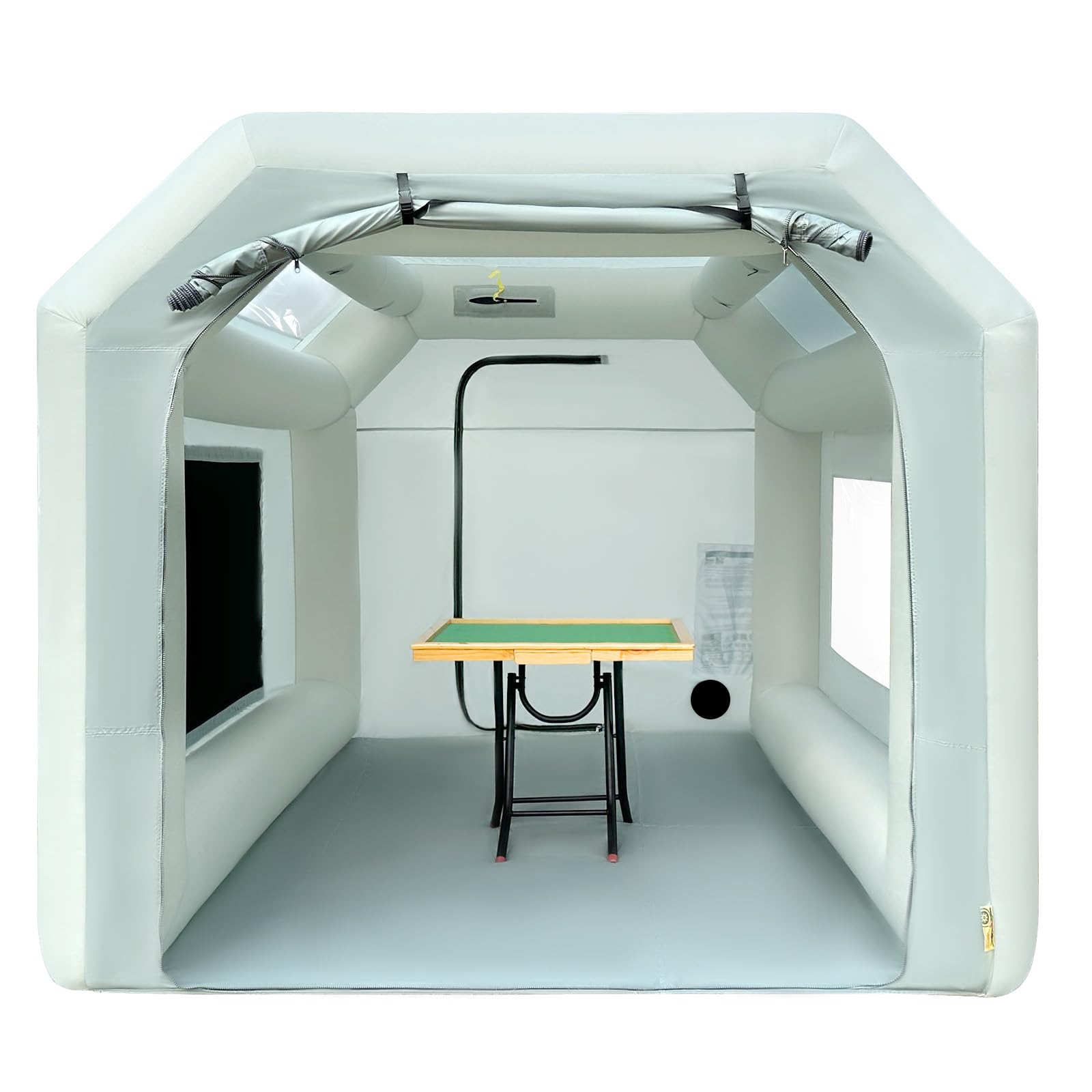 Amazon.com: OZIS 10.8x8.2x7.2Ft Inflatable Paint Booth with Blower