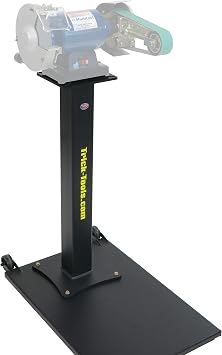 Trick-Tools Versa-Mount Heavy-Duty Mobile Vise and Grinder Floor Pedestal, Made in the USA