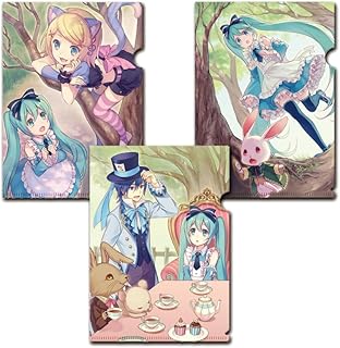 Sakami Merchandise Vocaloid Clearfile 3-Set Characters