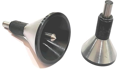 Ingeniero Machinist Bell Punch Hand DIY Herramienta para el centro de encontrar en una barra redonda Máquinas herramientas (juego de ambos)