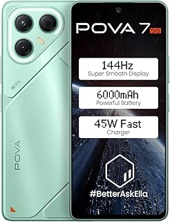 Pova 7 5G (Oasis Green, 8GB+128GB) with No Cost EMI/Additional Exchange Offers