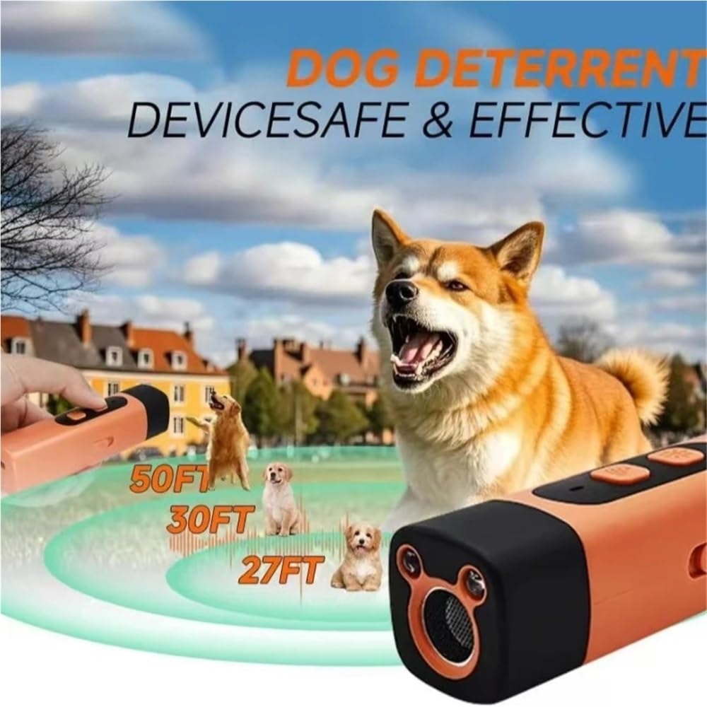 Dispositivo deterrente antiabbaio for Cani ad ultrasuoni – Strumento di addestramento Ricaricabile