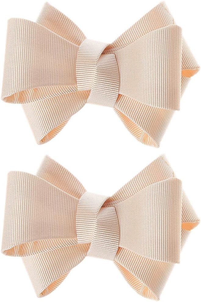 2 Pcs Bowknot Decorative Clip Shoe Clothes Applique Embroidery Accessory Removable Rhinestone Clasp for Dress Hat Bag