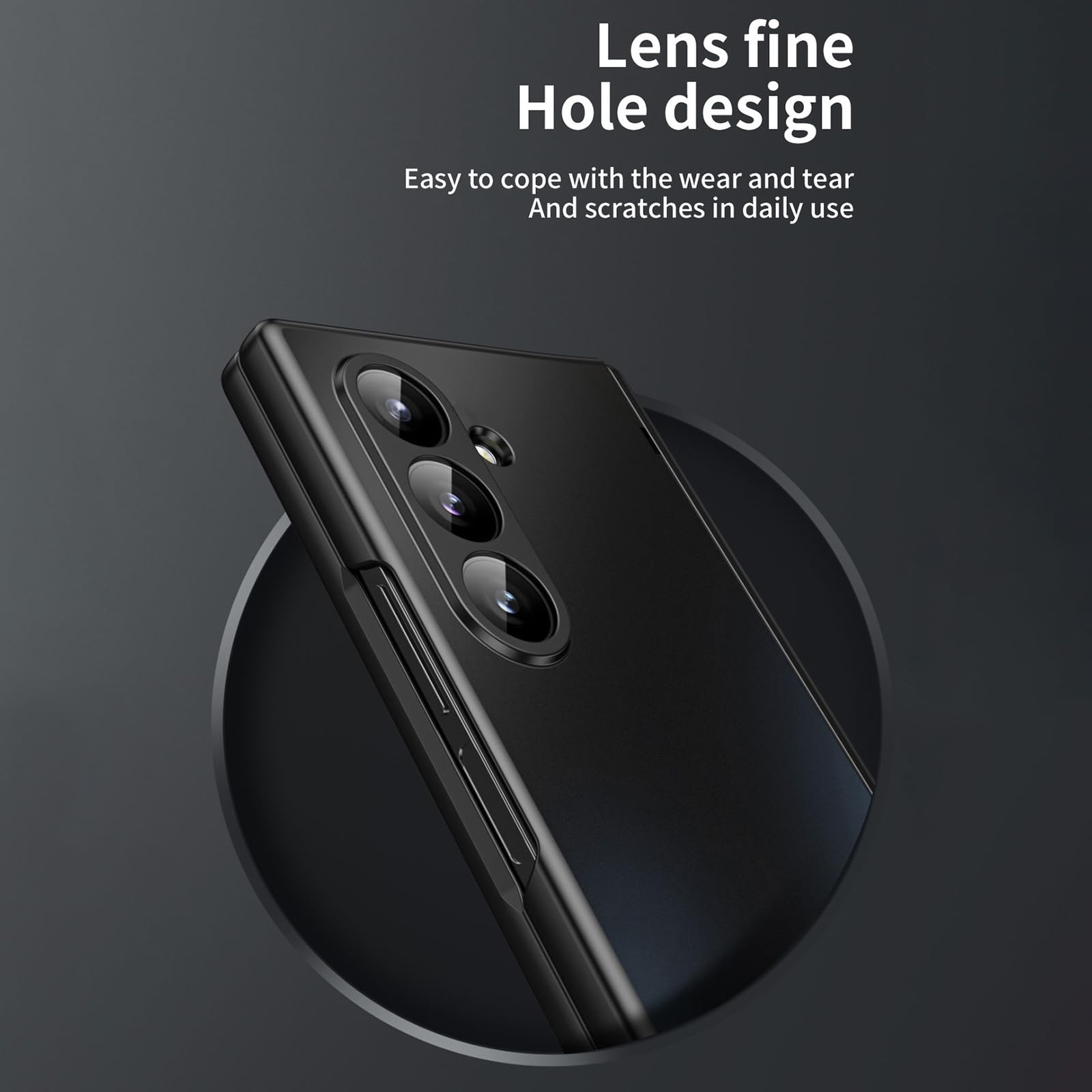 Galvanik Hülle für Samsung Galaxy Z Fold 8 Ultra, Hart PC Gefrostet