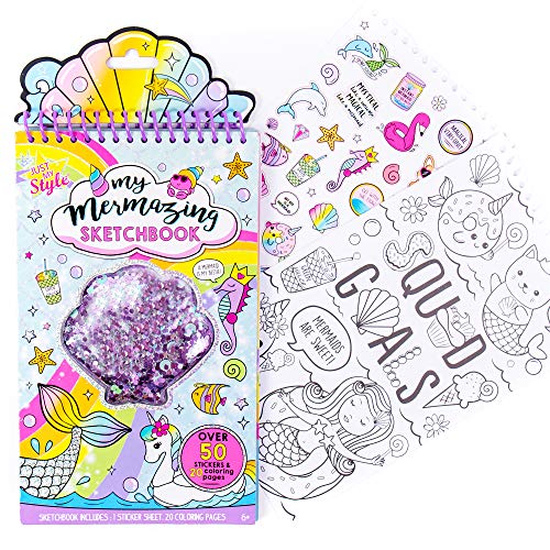 Create Your Own Artistic Masterpieces with Just My Style My Mer-Mazing Sketchbook by Horizon Group USA