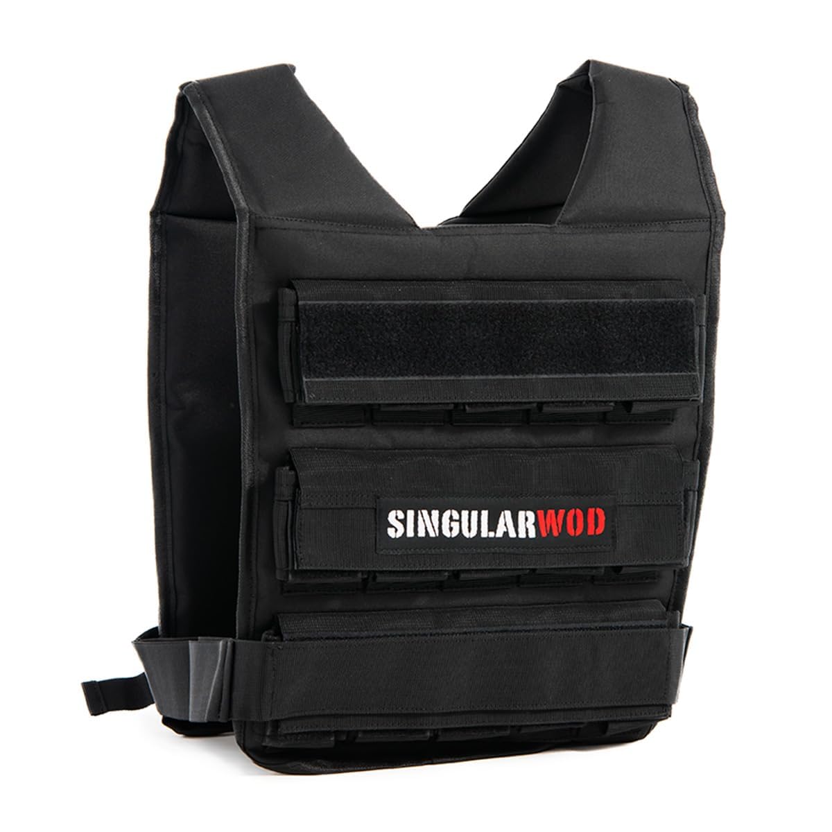 SINGULARWOD - Chaleco Lastrado Chaleco con lastres para entrenamiento. Chaleco con peso ajustable. Chaleco lastrado hasta 30kg. Chaleco tactico lastrado. Chaleco Lastrado Ajustable.