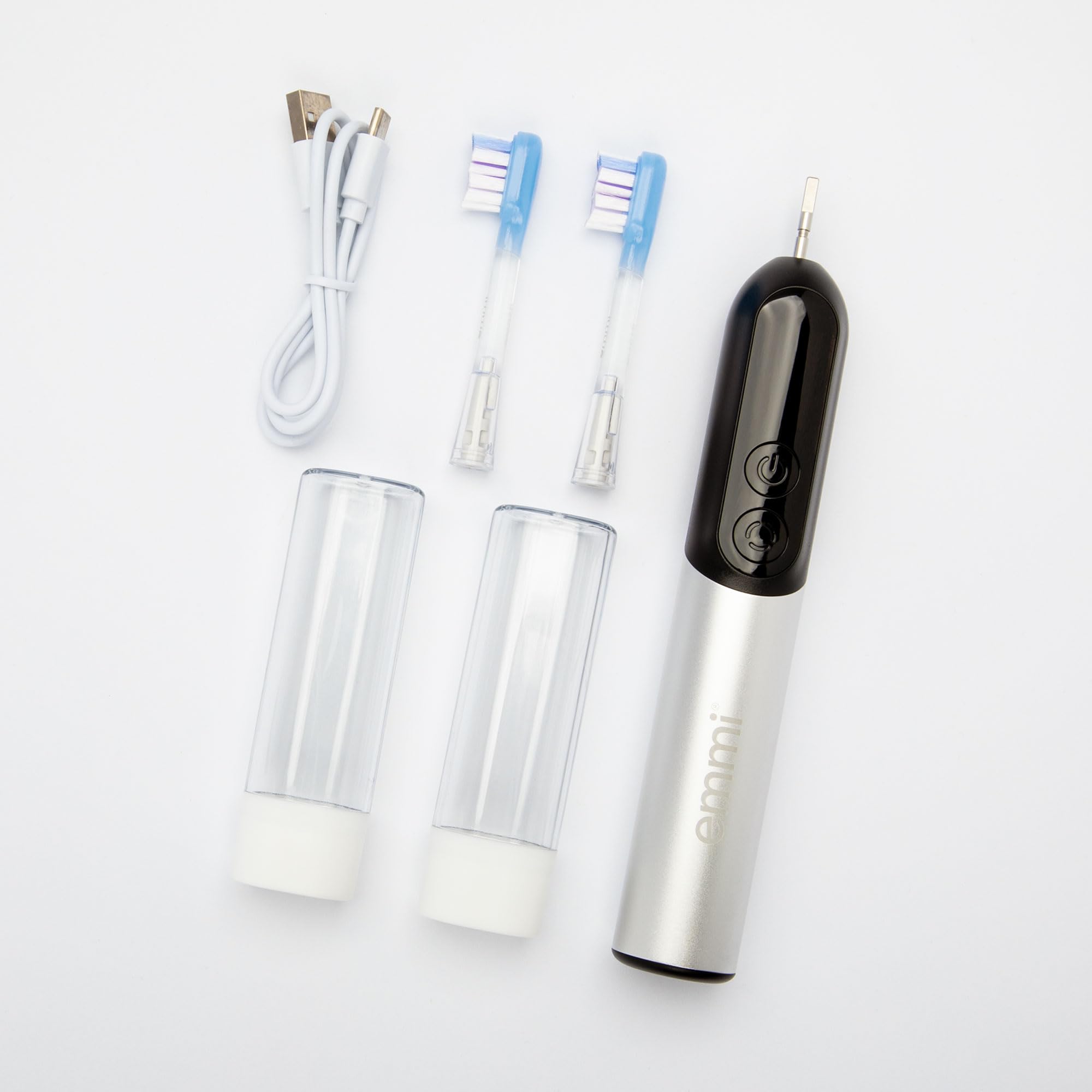 emmi-dent Sonic Prime Schallzahnbürste mit Display & Putz-Zonen-Anzeige