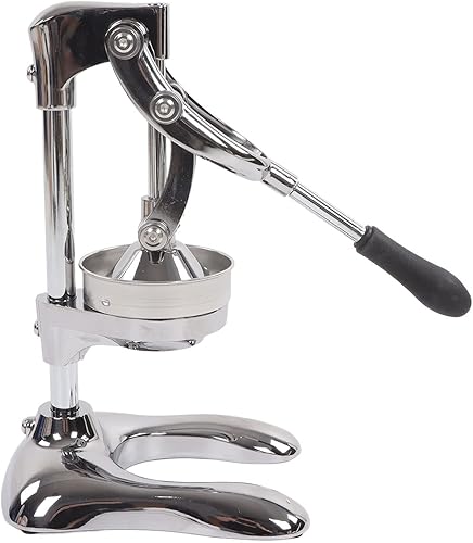 Exprimidor manual de acero inoxidable con base en forma de U para naranjas limones y frutas cítricas