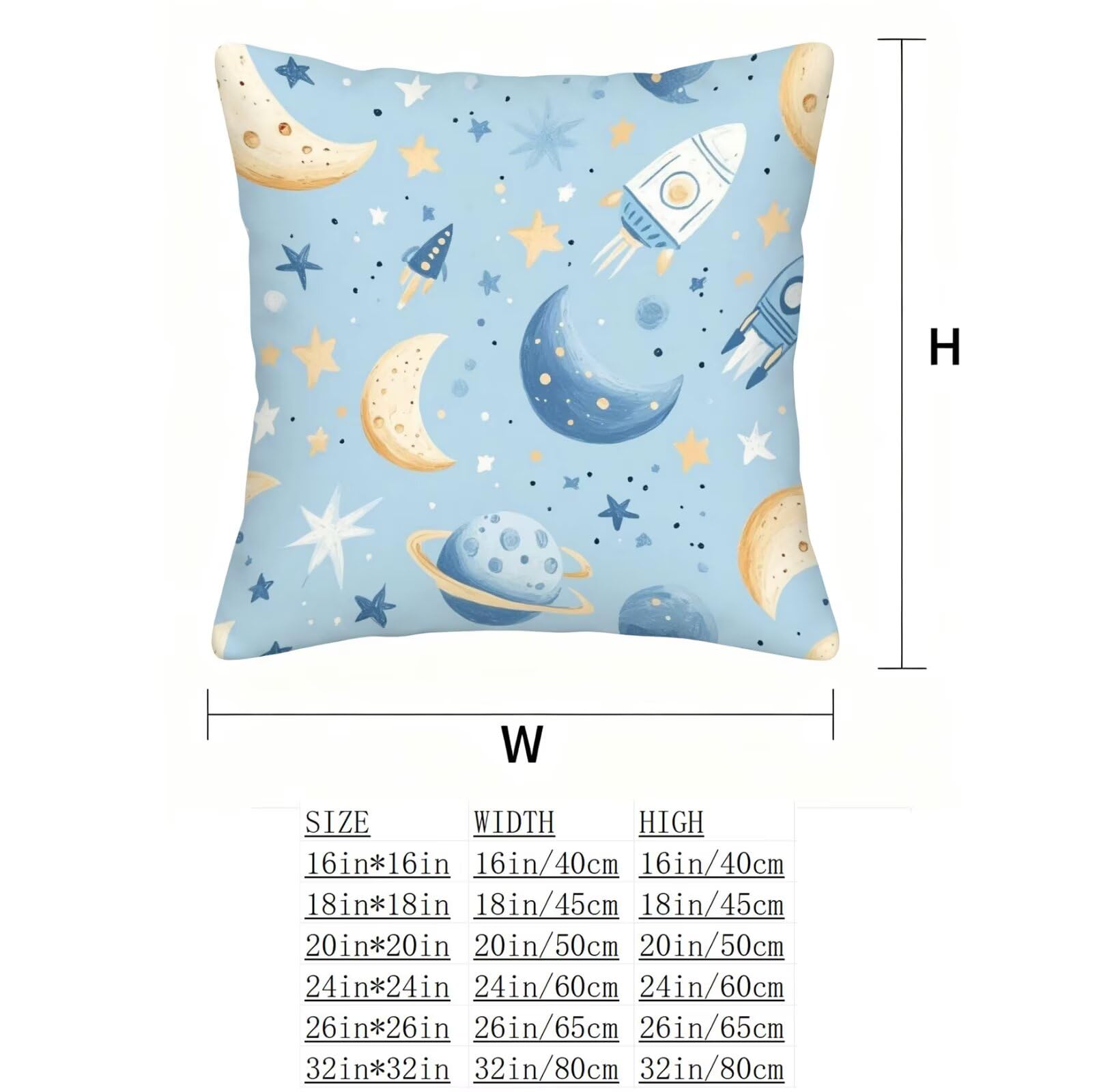 Bleu Housse Coussin 60x60 Vert Sauge Taie Oreiller 60x60 Lot de 4 Super Doux Protege Oreiller 60 x 60 Decoration Automne Taie D'oreiller Carrées Coussin Canape, pour Maison Chambre Canapé E - 199