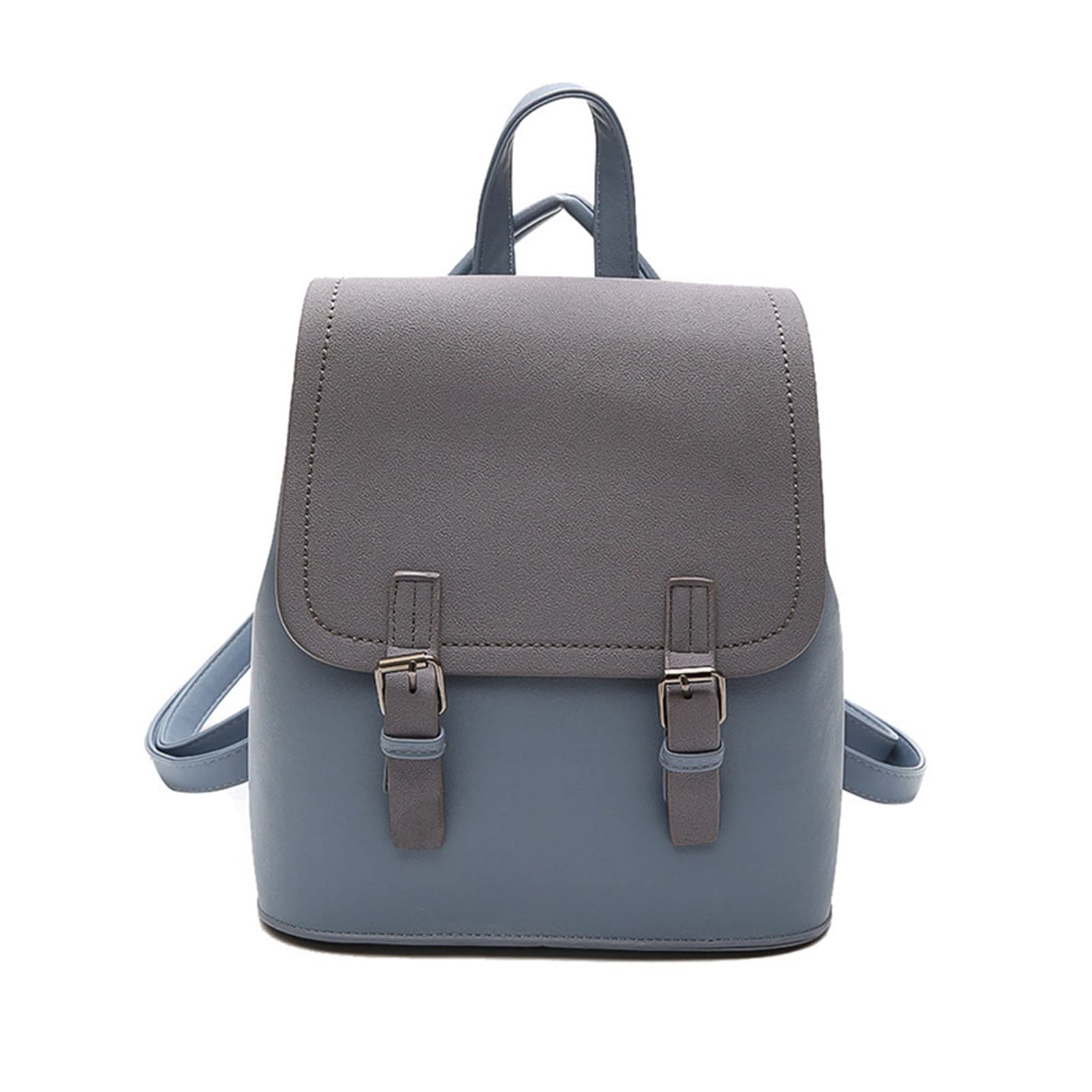 Zaino Donna Elegante In Pelle PU Nicole & Doris - Antifurto, Impermeabile, Con Tasche Multiple | Per Scuola, Viaggio, Lavoro, Colore Blu