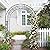 VINGLI Garden Arbor Arch, Wedding Arch Archway for Ceremony Party, Durable Steel Trellis for Plant Climbing, Christmas Decorations Pergola for Backyard, Lawn, Patio, Yard