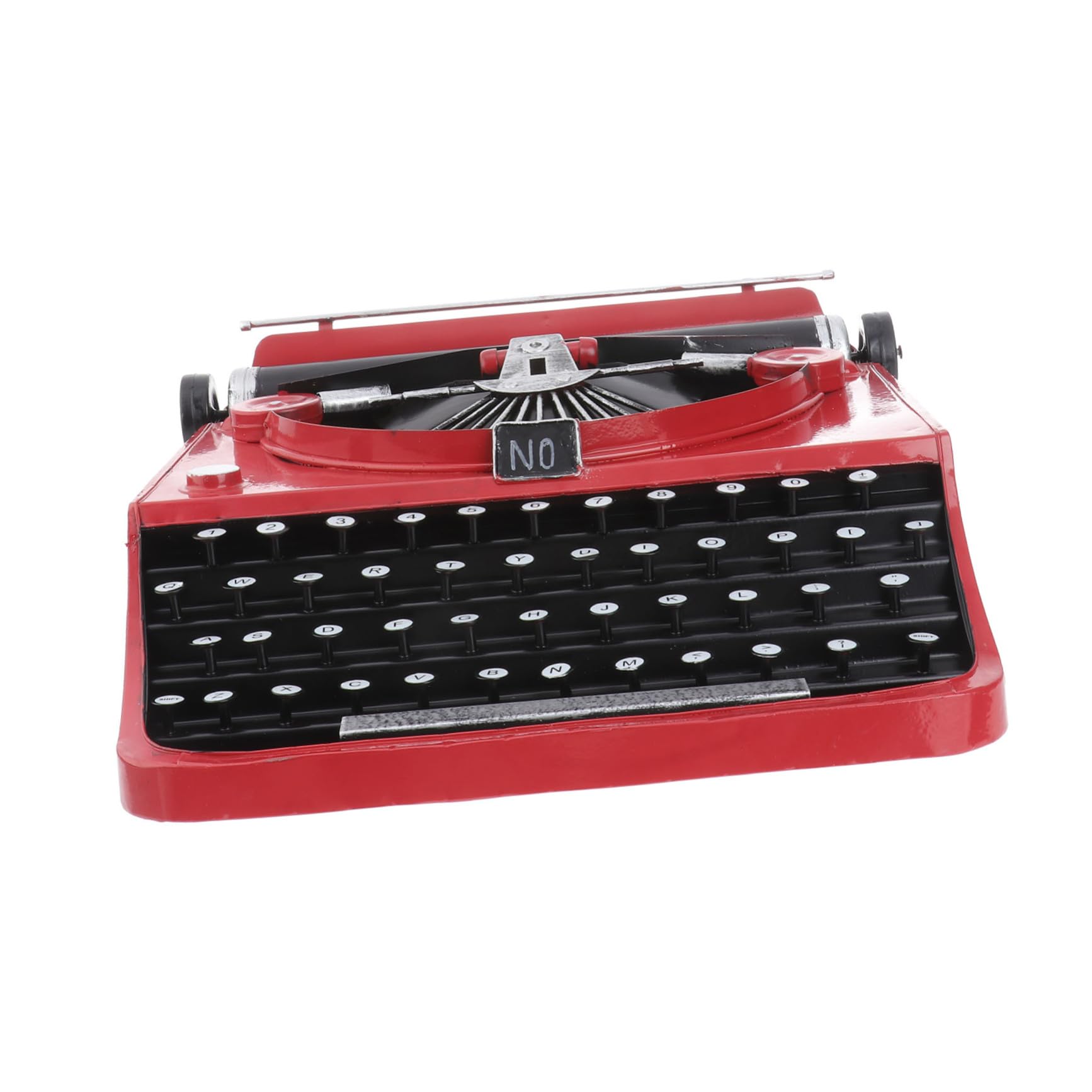Machine à écrire vintage en fer : cadeau idéal pour décoration salon