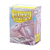 Pegasus Spiele Dragon Shield Standard Sleeves (Matte White), Multicoloured, ART11005