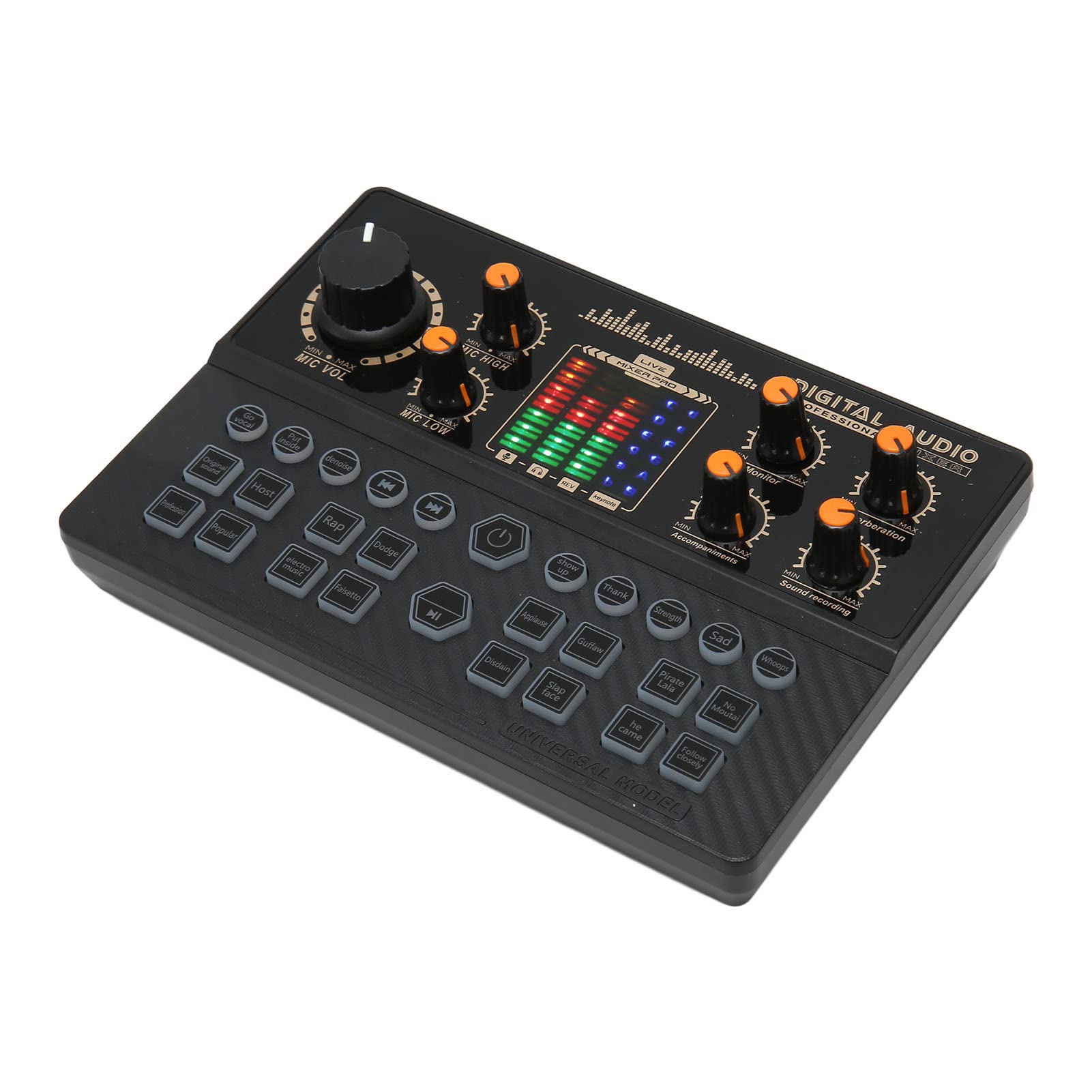 Portable Voice Modulator Live Sound Card Voice Changer - DJ Controller With  Real-Time Voice Effects For Streaming & Gaming Live Sound Card Voice Changer  DJ Controller Streaming