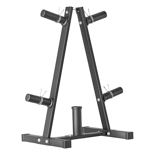 REIMBURSEMENT: Weight Plate Rack, Bongkim Weight Tree and Weight Rack for Plates, Weight Holder for 2 inch Olympic Weight Plate, Weight Plate Storage for Home Gym
