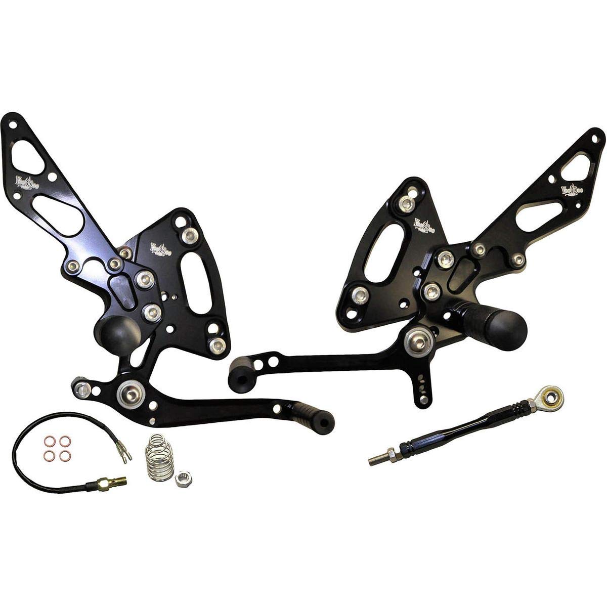 VooDoo IndustriesVRD1338 Silver Rear Brake Lever Set