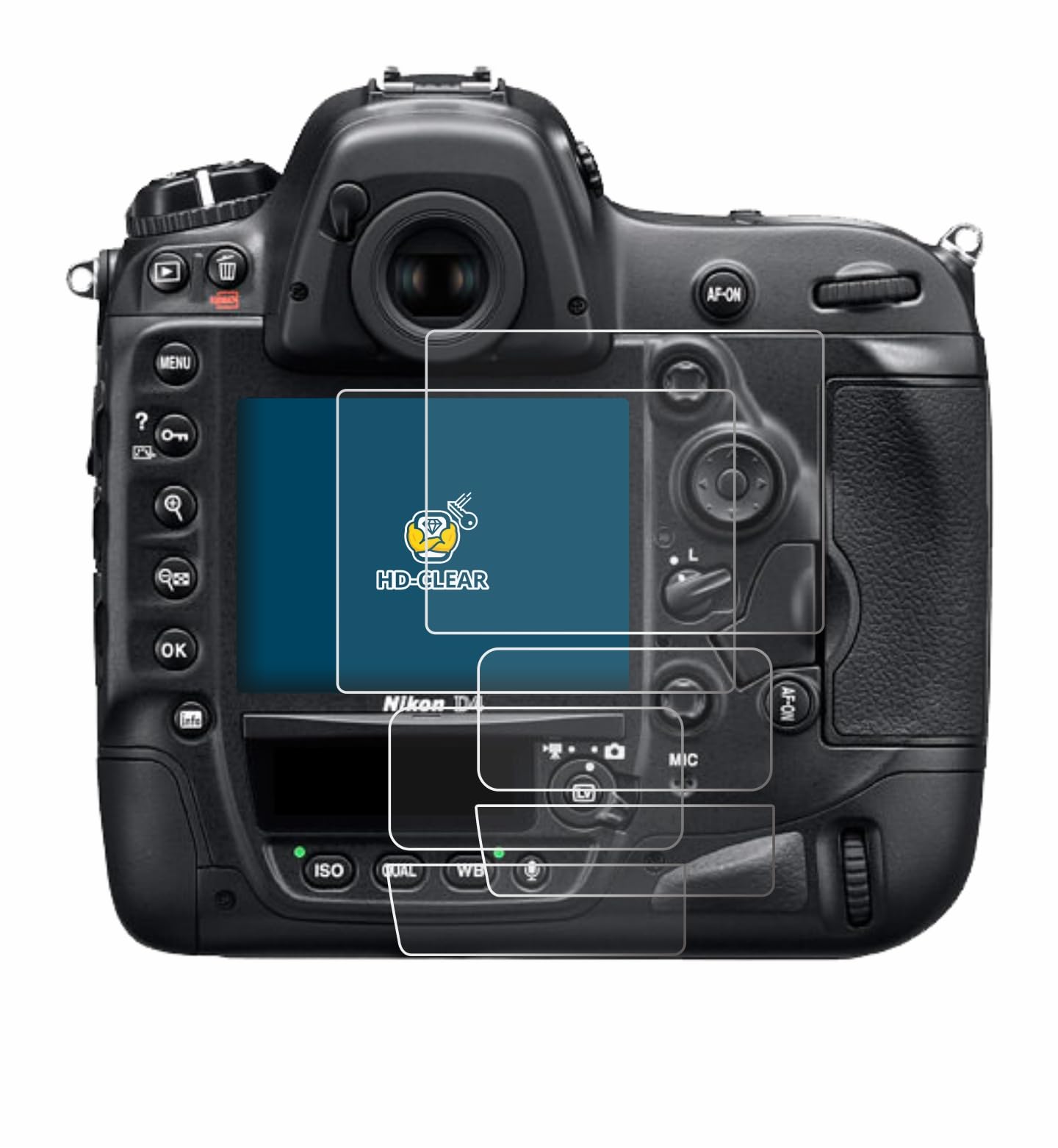 BROTECT Display-Schutzfolie Für Nikon D2X – 2 Stück, Ultraklar & Kratzfest – Made In Germany, Blasenfrei Montierbar