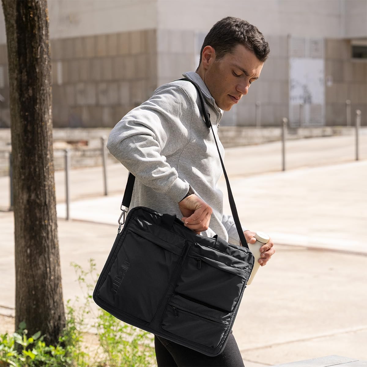 MILAN® Maletín para portátil colección Shadow, negro
