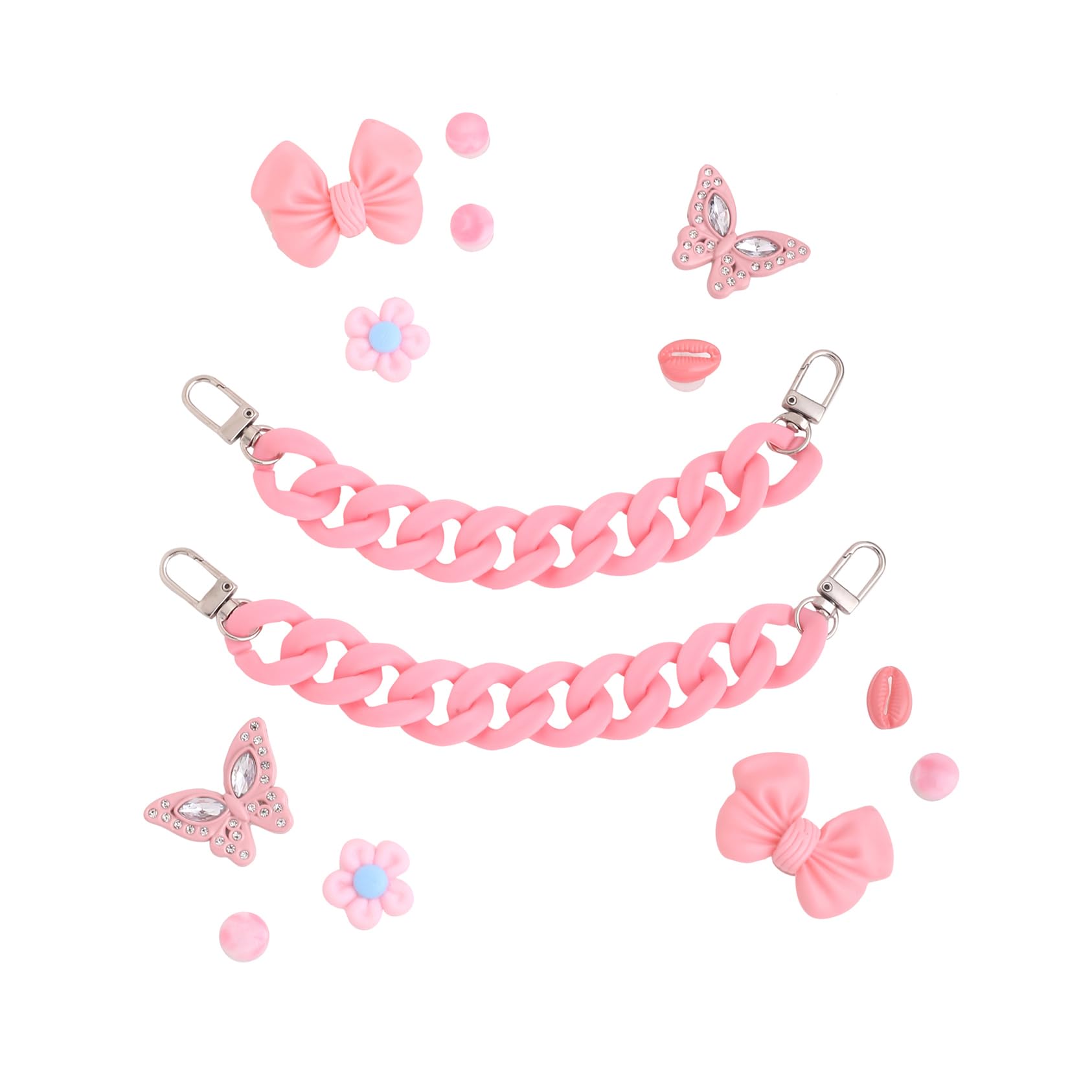 Melbees by Yellow Chimes Shoe Chains for Kids Girls Teens | Shoe Décor Accessories Butterfly Shaped Pink DIY Shoe Decoration Charms| Shoe Chains for Unisex | Shoe Chain Charms for Croc/Clogs (B0BZYQ1FTG) Amazon Price History, Amazon Price Tracker