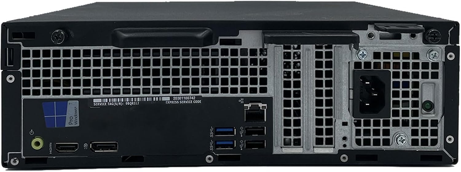 Dell Optiplex 5050 SFF PC Computer Desktop, Windows 11 Pro + Office 2021, Intel Core i7-6700 Ram 16GB DDR4 SSD 512GB HDMI Display Port (Ricondizionato) (DELL-5050-SFF-I7-16-512)