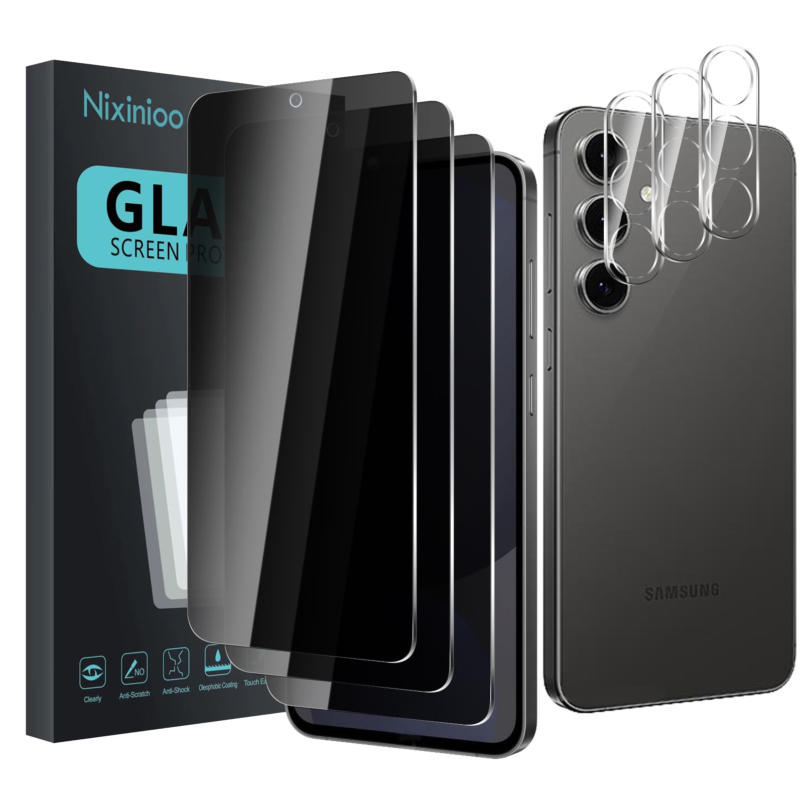 Protection D'écran En Verre Trempé Transparent Pour Realme 9i 5g 6 6 3 Packs