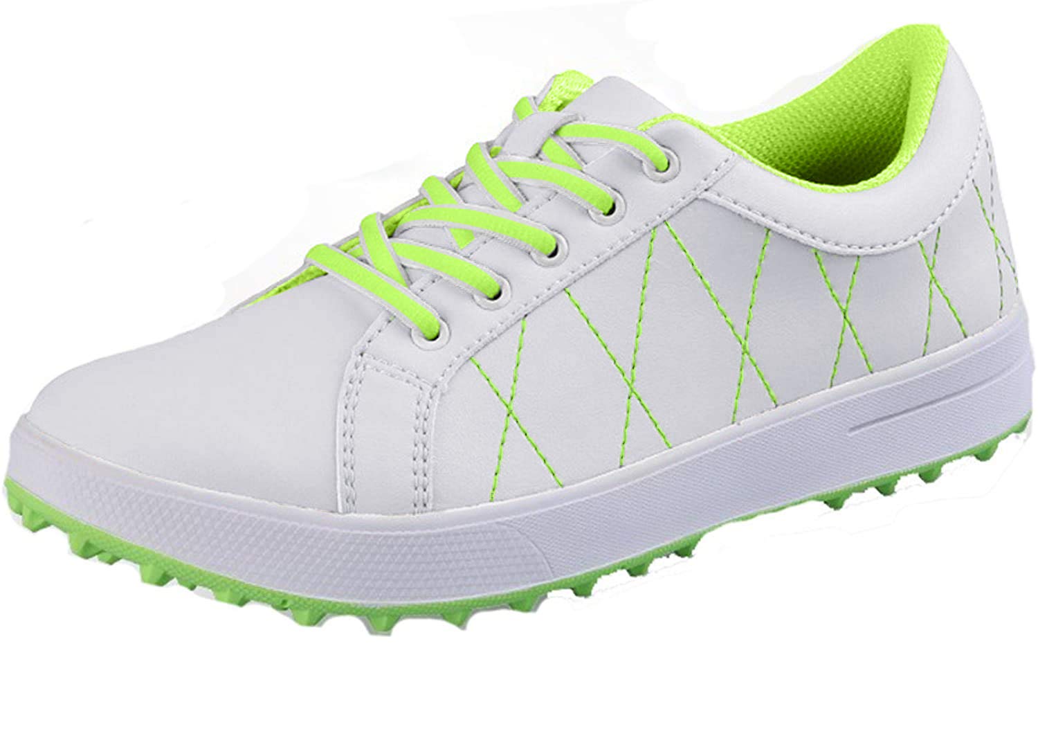Zapatos de Golf de Las Mujeres al Aire Libre Impermeable y Transpirable Antideslizante Zapatos de Golf Zapatillas Deportivas para Mujeres