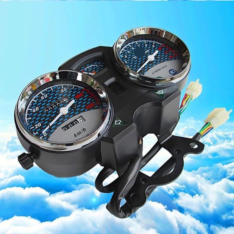 Motobike Instrument Cluster Motorcycle Mechanical Instrument Assembly for GN125 GN125-F HJ125-8E EN125