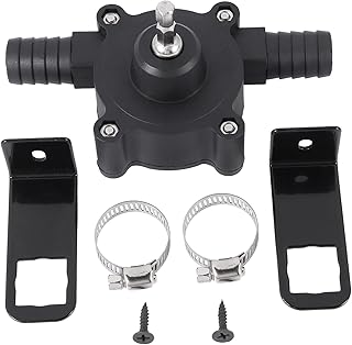 Hefddehy Portable Electric Drill Pump Self Priming Transfer Pumps Oil Fluid Water Pumps Electric Drill Driven Self-Priming Pump Tools