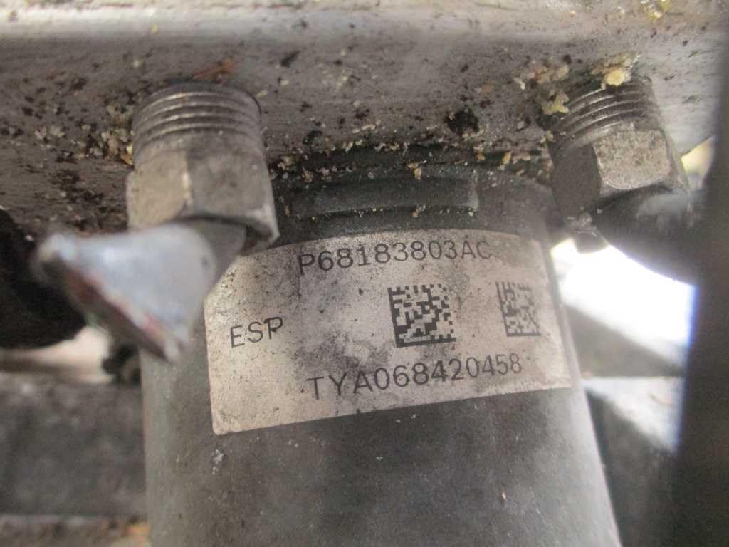 14-17 fits Dodge GRAND CARAVAN 3.6L ABS ANTI-LOCK BRAKE PUMP P68183803AC 68183803AC