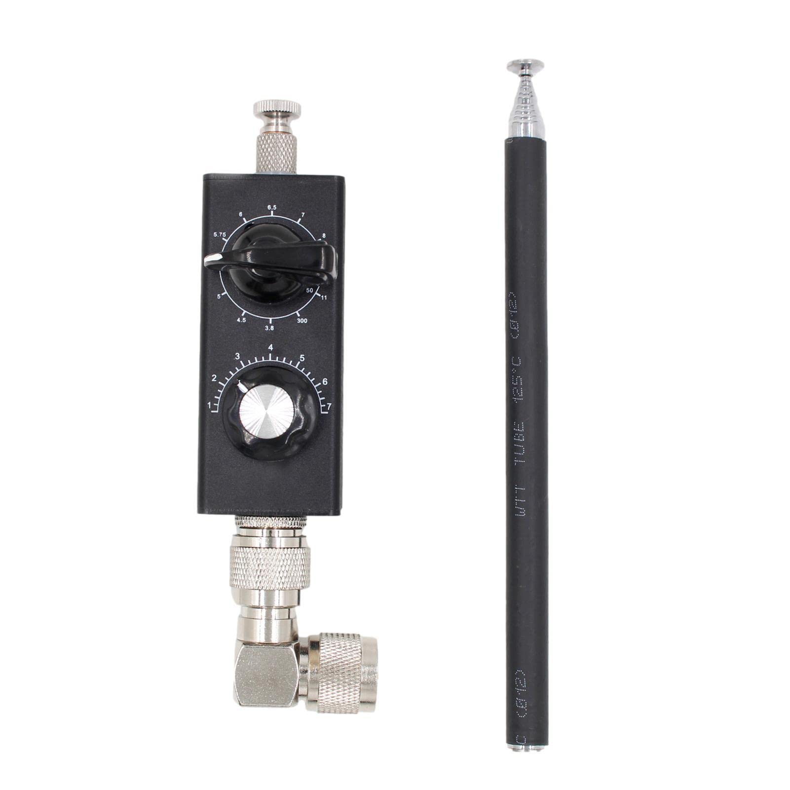 Antena interior FM | Antena de radio de bolsillo,Antenas de banda completa para recibir frecuencias UHF VHF, superior con conector macho M4 Abbto