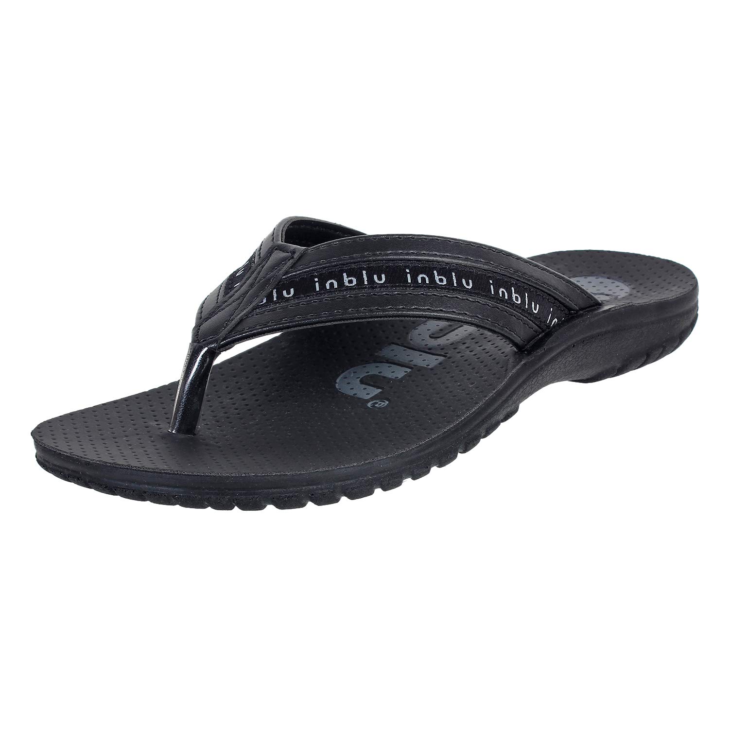 inblu Slip On Stylish Fashion Slipper/Sandal for men | Comfortable | Lightweight | Anti Skid | Casual Office Footwear (58M3_BLACK_7_NT) (B089NMW5NH) Amazon Price History, Amazon Price Tracker